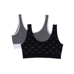 Adidas Women's Seamless Bralette with Removable Cups, 2-Pack